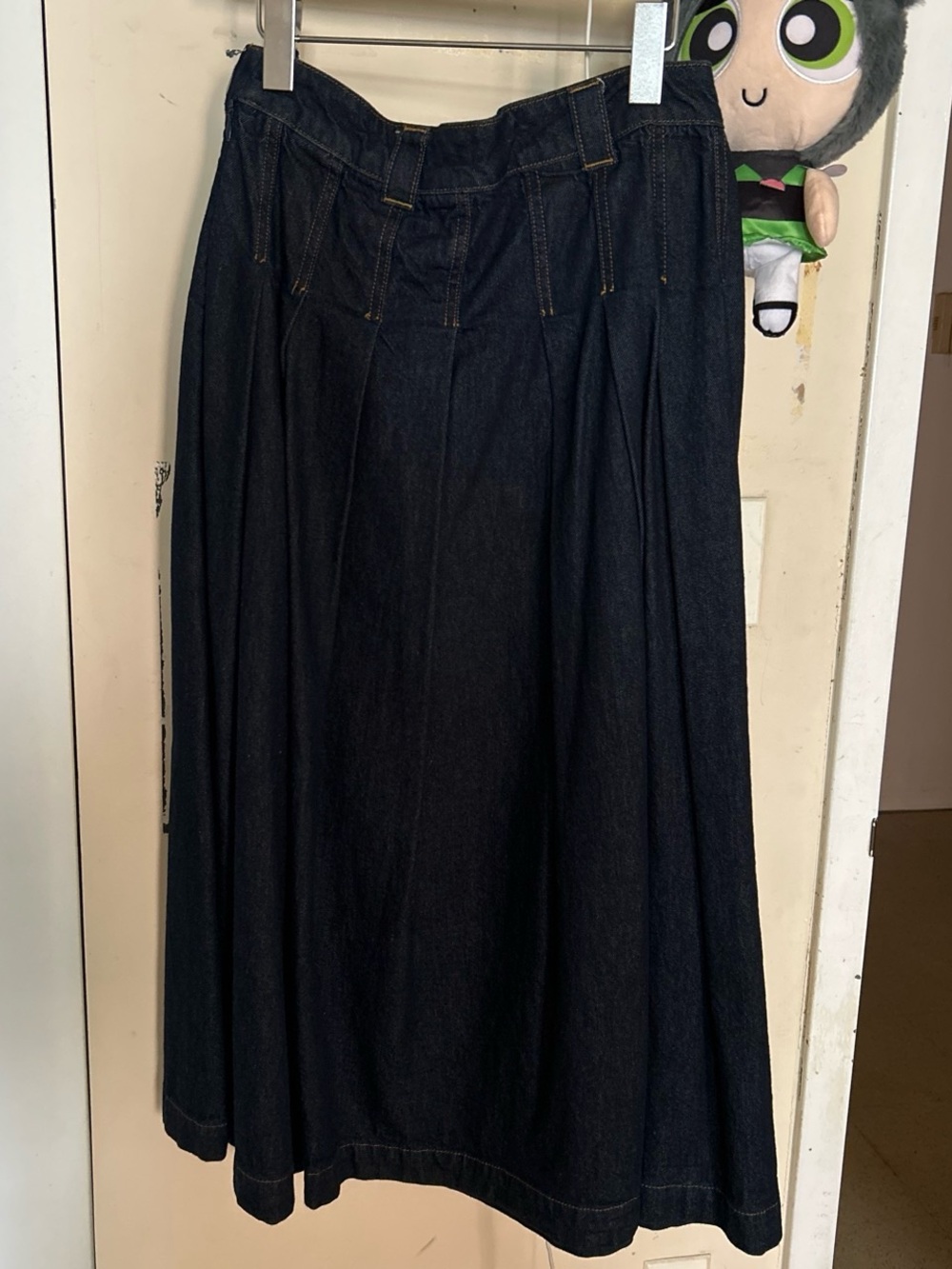 Dark Indigo Maxi Skirt - Classic Denim Style